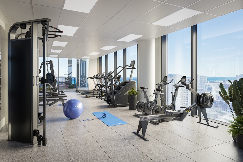 New South Loop Apartments Fitness Center